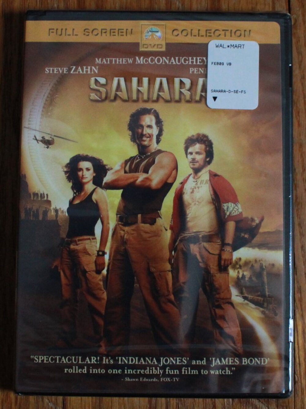 Vintage Paramount 2005 "Sahara" DVD